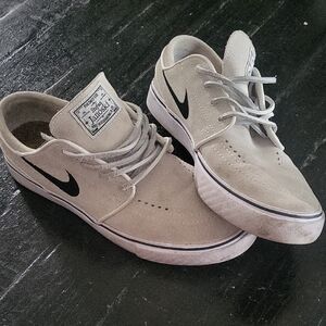 Nike Beige Suede Men's Sneakers